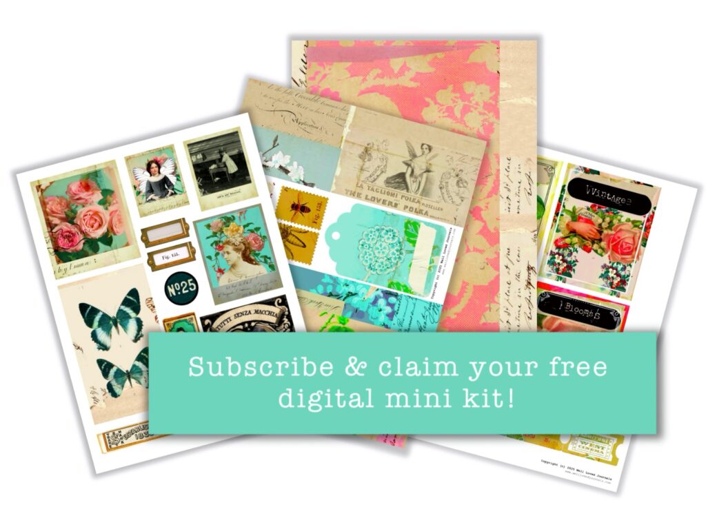 A selection of free digitals to download as a welcome gift for newsletter subscribers