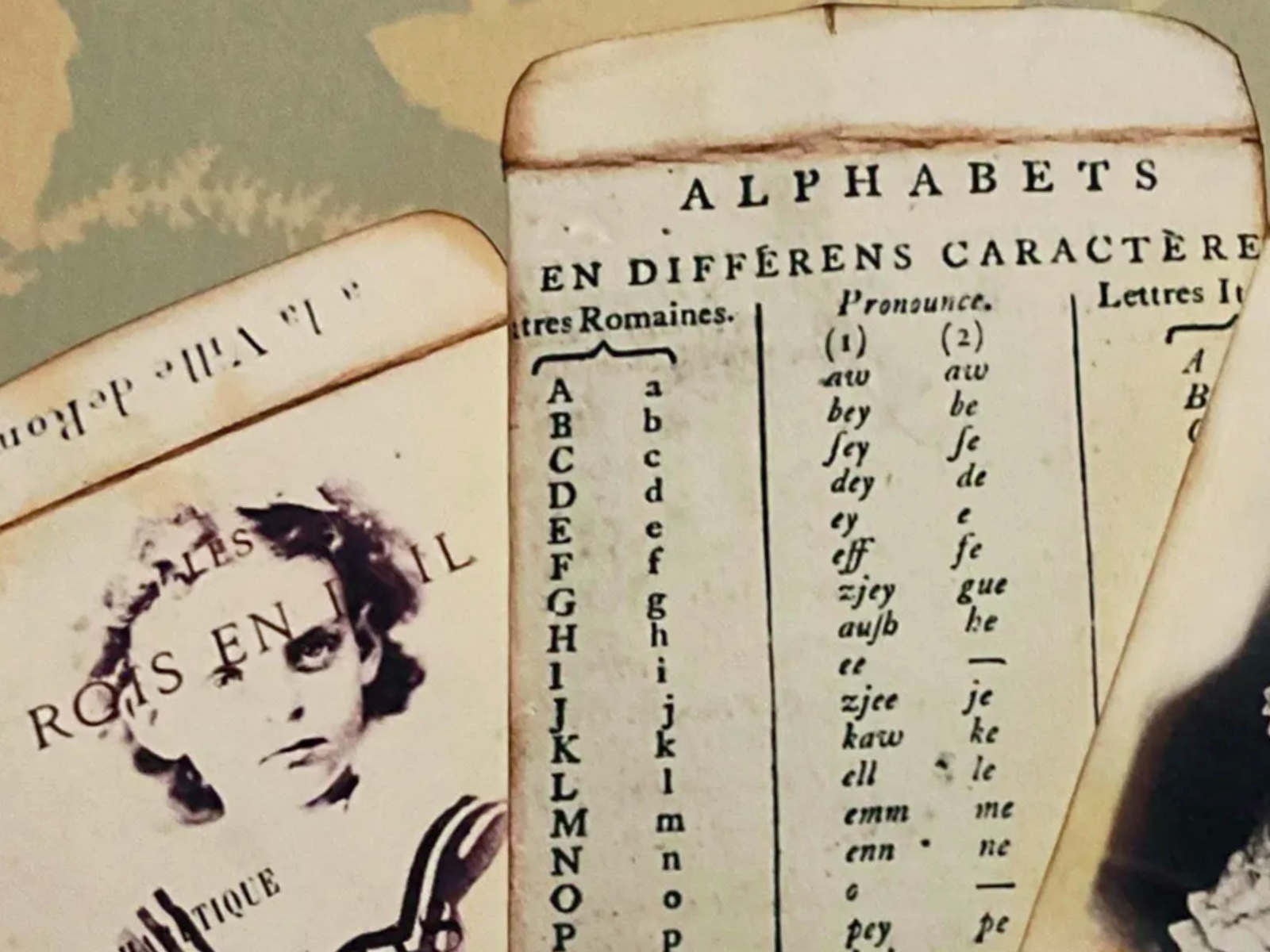 Vintage French coin envelopes printable set for junk journaling and scrapbooking, 16 designs in cream and French blue