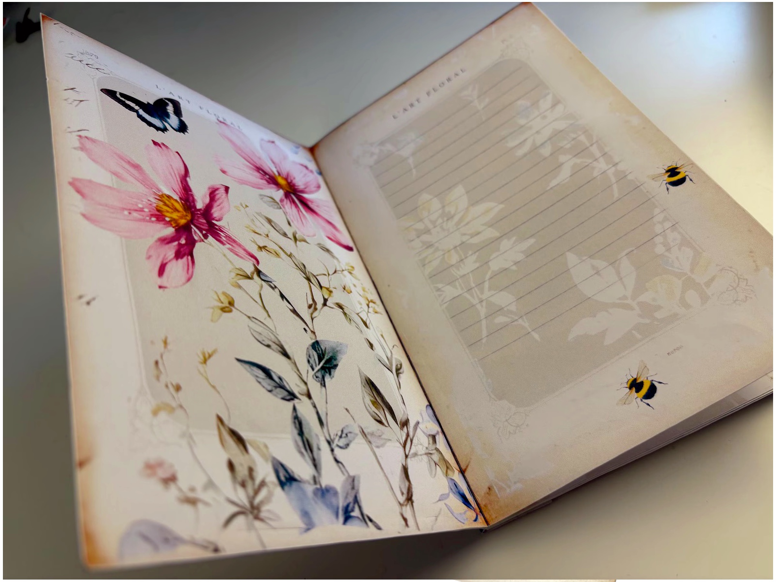 Preview of the no-sew junk journal