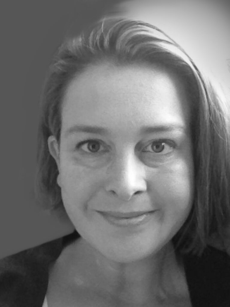 black and white photograph of the founder of Well Loved Journals 