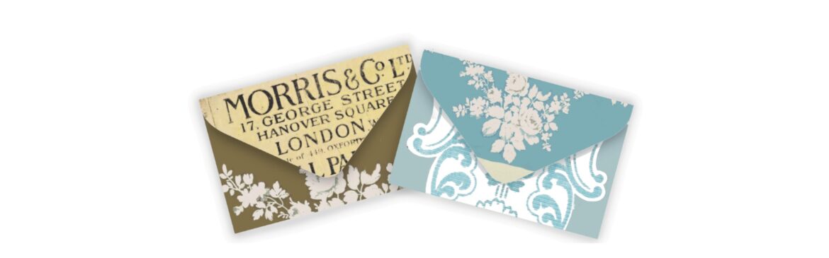Easy Junk Journal Envelopes Using Folded Paper and Kits