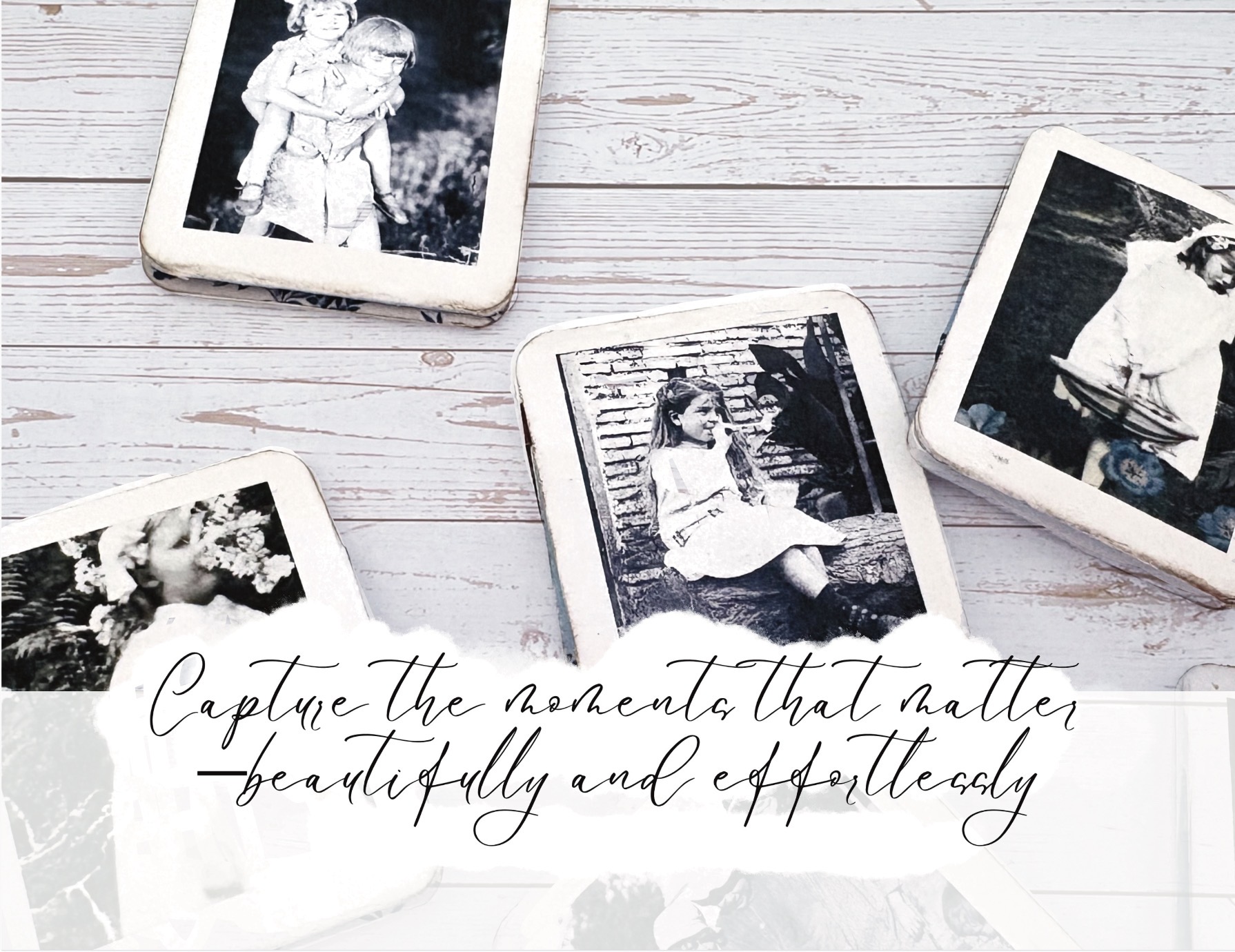 Black and white photos made into hidden Paperclips 
